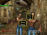 une photo d'Ã©cran de The Typing of the Dead sur Sega Dreamcast